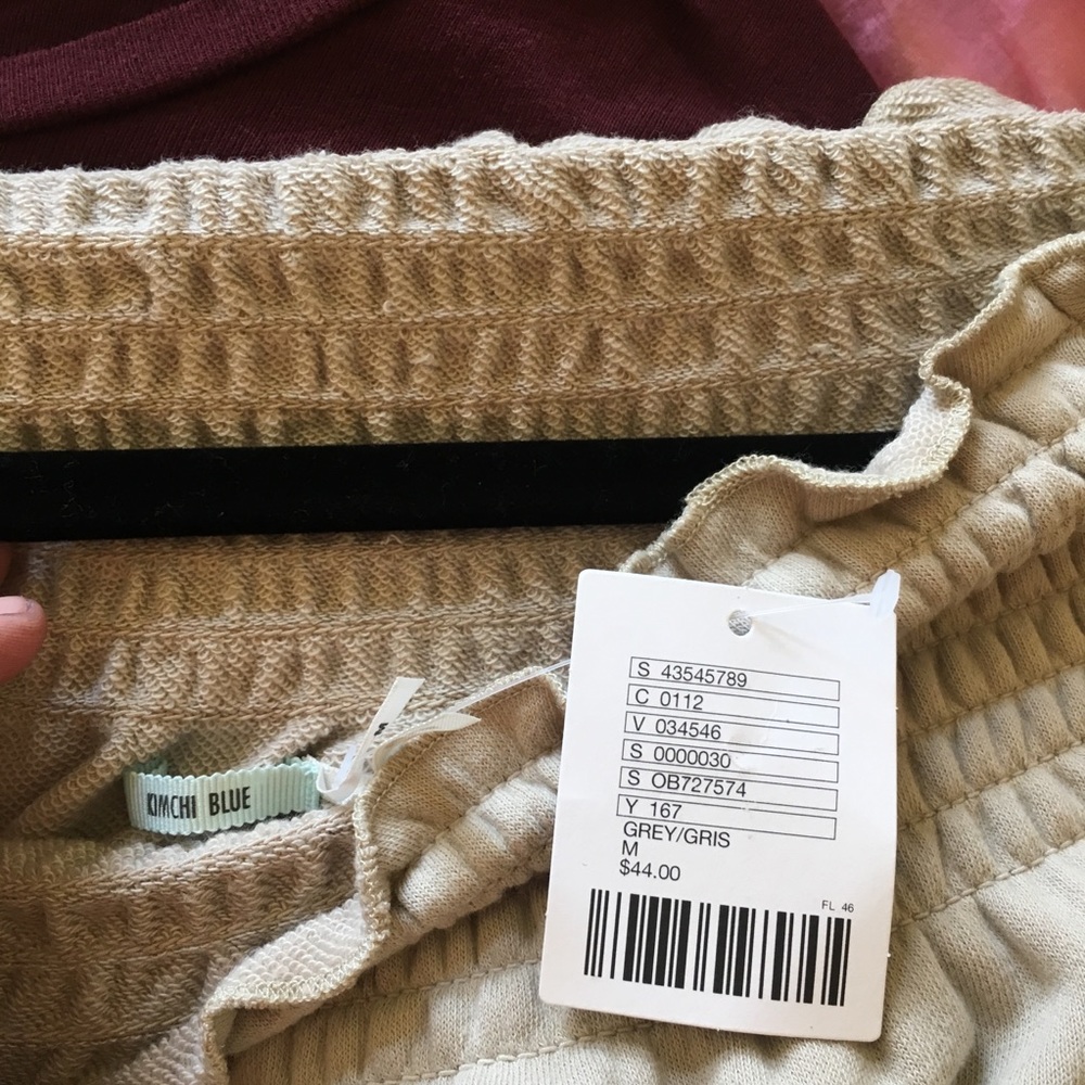 NWT Urban Oufitters Off The Shoulder Sweater - Picture 3 of 3